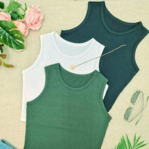 Conjunto 3 Croppeds Regata
