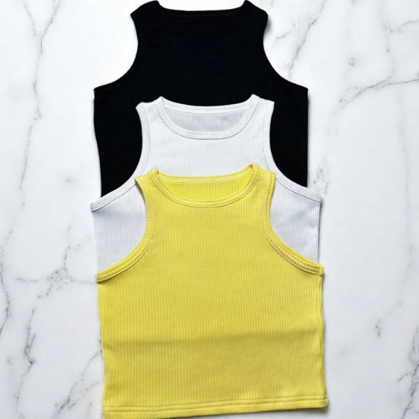 Conjunto 3 Croppeds Regata