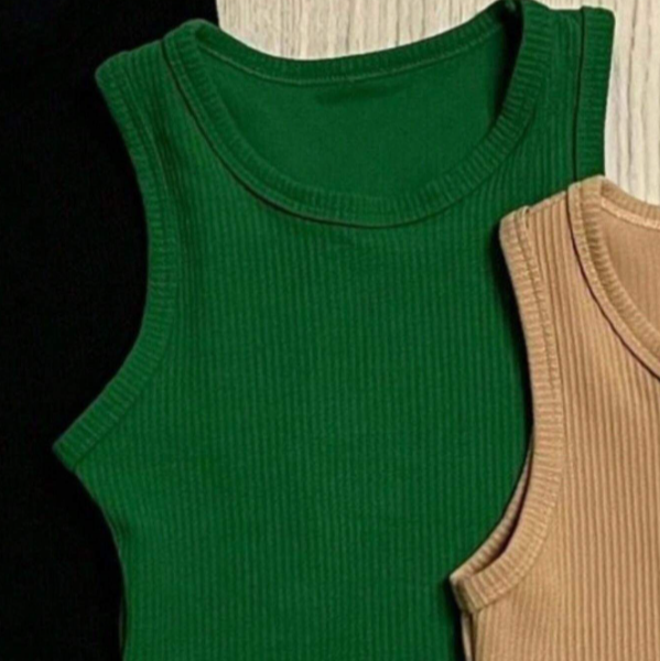 Conjunto 3 Croppeds Regata