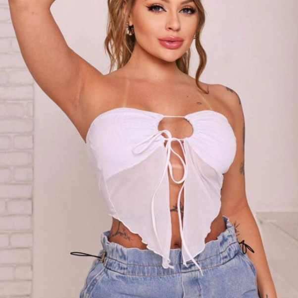 Cropped Tomara que Caia Midnight