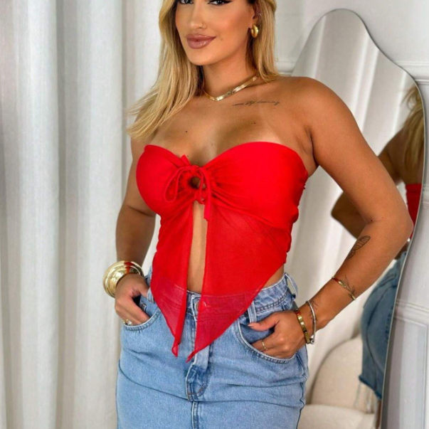 Cropped Tomara que Caia Midnight