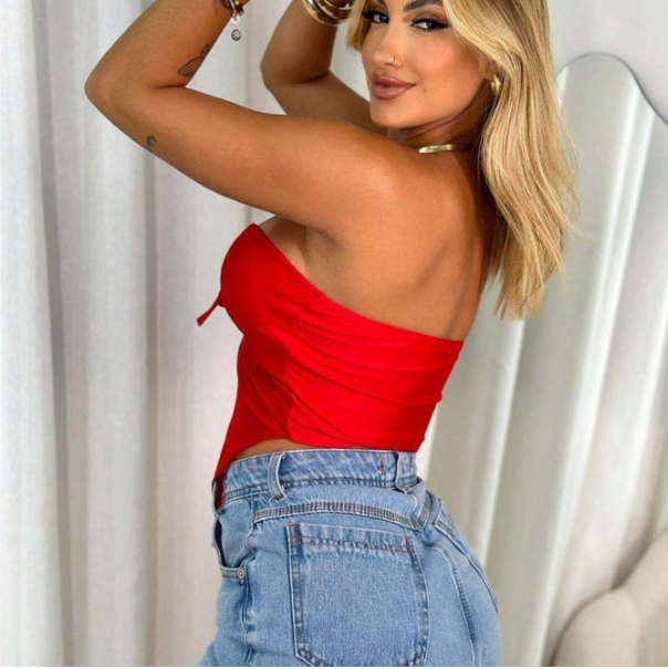 Cropped Tomara que Caia Midnight