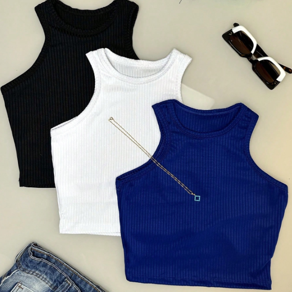 Conjunto 3 Croppeds Nadador Regata