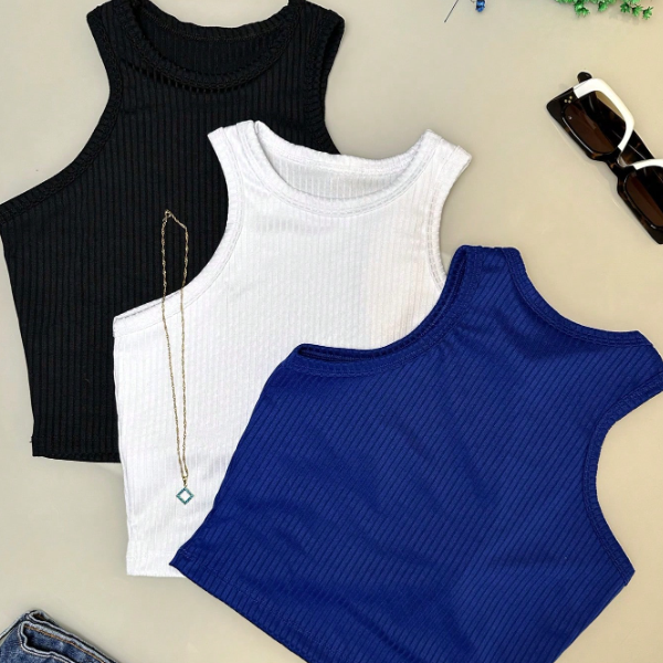 Conjunto 3 Croppeds Nadador Regata