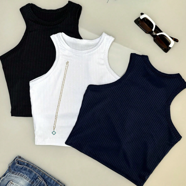 Conjunto 3 Croppeds Nadador Regata