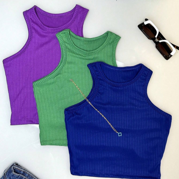 Conjunto 3 Croppeds Nadador Regata