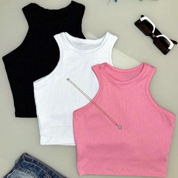 Conjunto 3 Croppeds Nadador Regata
