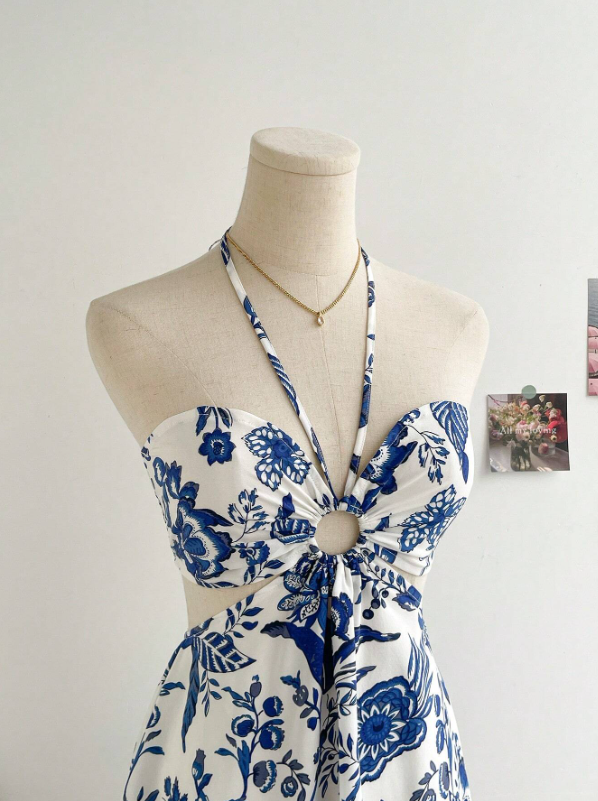 Vestido Porcelana
