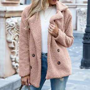 Velour Elegance Coat - Montzel Collection 