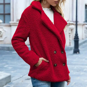 Velour Elegance Coat - Montzel Collection 