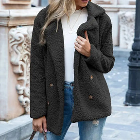 Velour Elegance Coat - Montzel Collection 