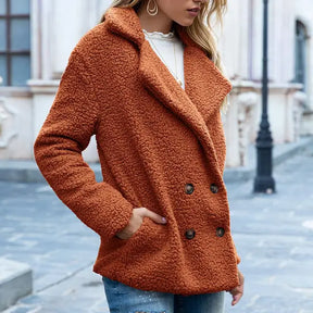 Velour Elegance Coat - Montzel Collection 