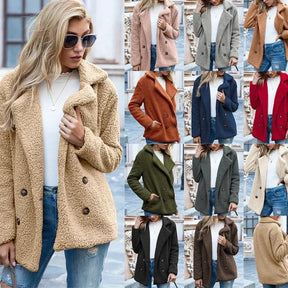 Velour Elegance Coat - Montzel Collection 