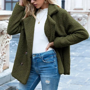 Velour Elegance Coat - Montzel Collection 