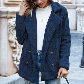 Velour Elegance Coat - Montzel Collection 