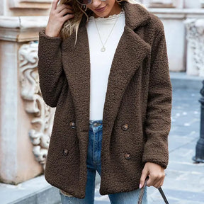 Velour Elegance Coat - Montzel Collection 