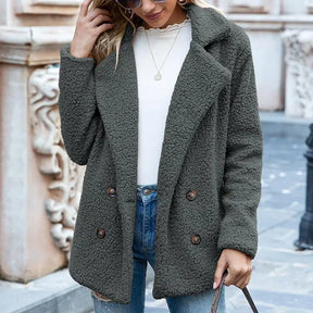 Velour Elegance Coat - Montzel Collection 