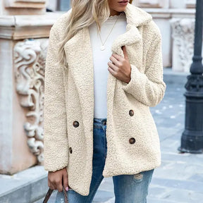 Velour Elegance Coat - Montzel Collection 