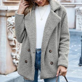 Velour Elegance Coat - Montzel Collection 