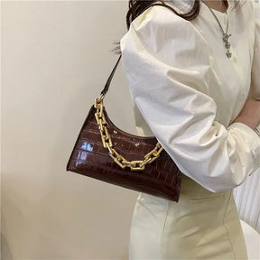 LaRoyale Alligator Chain Bag - Montzel Collection 