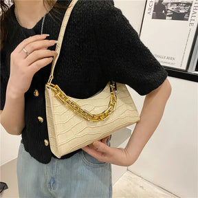 LaRoyale Alligator Chain Bag - Montzel Collection 