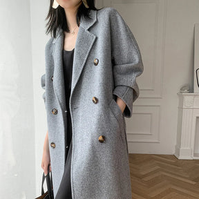 Sobretudo feminino outono e inverno - Montzel Collection 