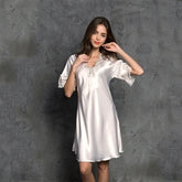Camisola feminina de cetim - Montzel Collection 