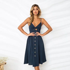 Polka Dots Allure Dress - Montzel Collection 