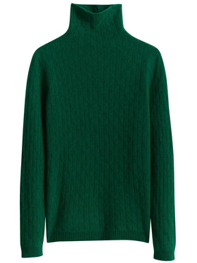 Blusa de lã gola alta para o inverno - Montzel Collection 