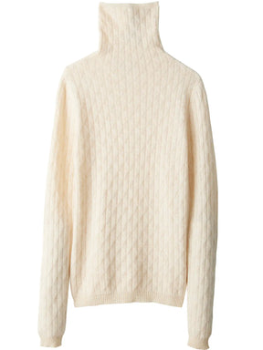 Blusa de lã gola alta para o inverno - Montzel Collection 