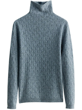 Blusa de lã gola alta para o inverno - Montzel Collection 