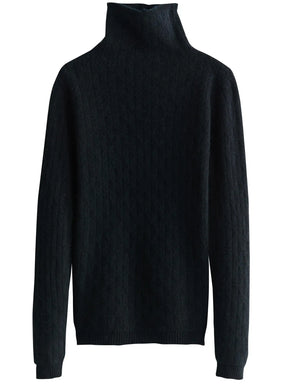 Blusa de lã gola alta para o inverno - Montzel Collection 