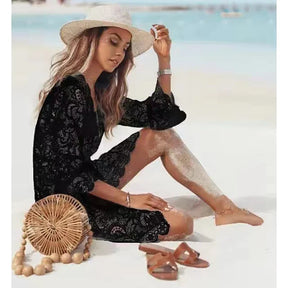Conjunto de Vestido de Praia para Mulheres - Montzel Collection 