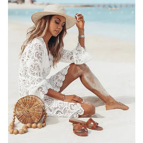 Conjunto de Vestido de Praia para Mulheres - Montzel Collection 