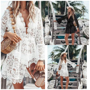 Conjunto de Vestido de Praia para Mulheres - Montzel Collection 