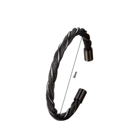Steel Cuff Bracelet - Montzel Collection 