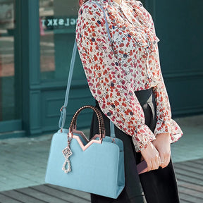 Bolsa Luxuosa Patchwork Elegante - Montzel Collection 