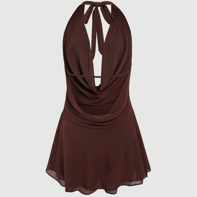 Vestido Mini Café Sensuelle