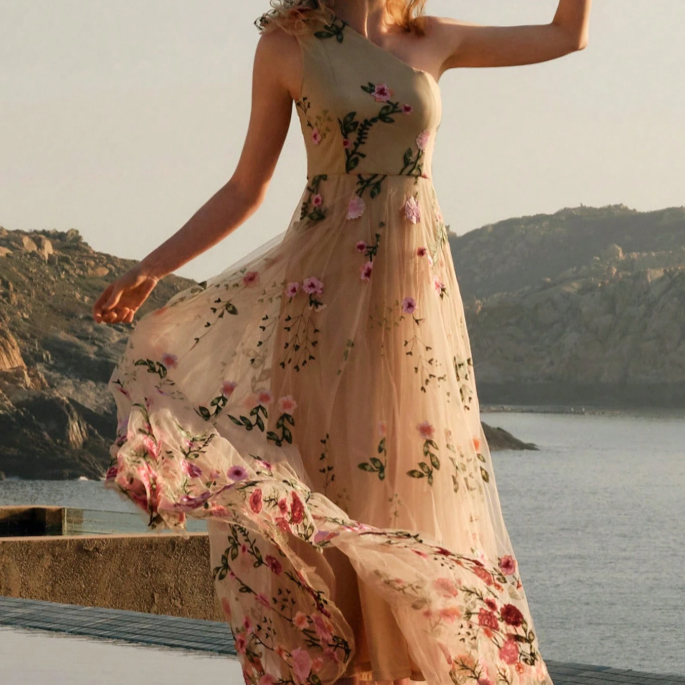 Vestido ZEYLAH Floral 3D