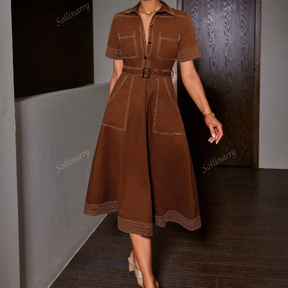 Vestido Sollinarry Camisaria Vintage