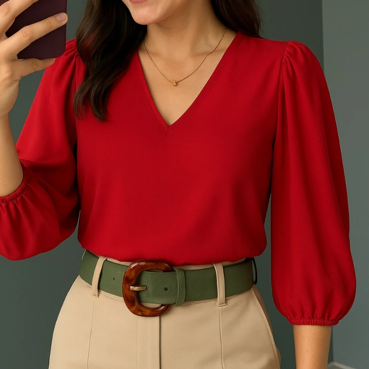 Blusa Duna Rouge