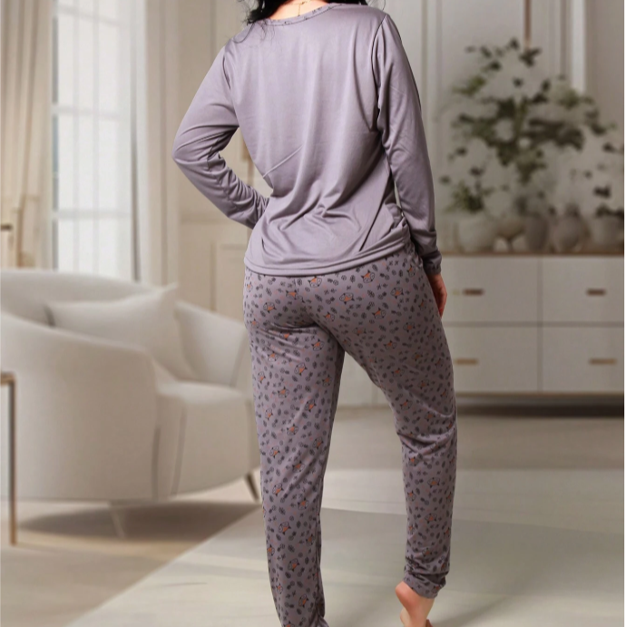 Pijama de Suede Feminino