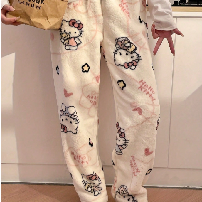Calça Pijama Flanela Hello Mood