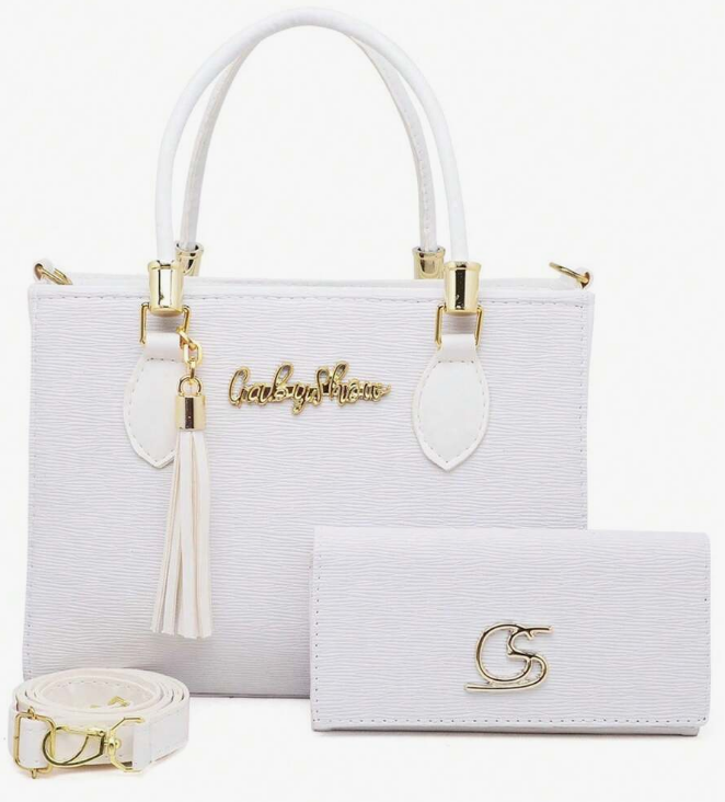 Kit Bolsa Transversal Tradicional Feminina Tote + Carteira Tote tradicional - Montzel Collection 