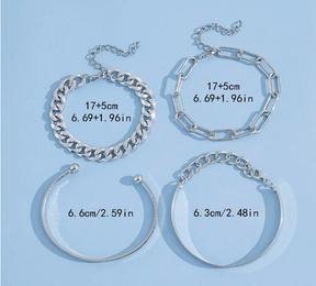 Conjuntos de Pulseiras Fashionable - Montzel Collection 