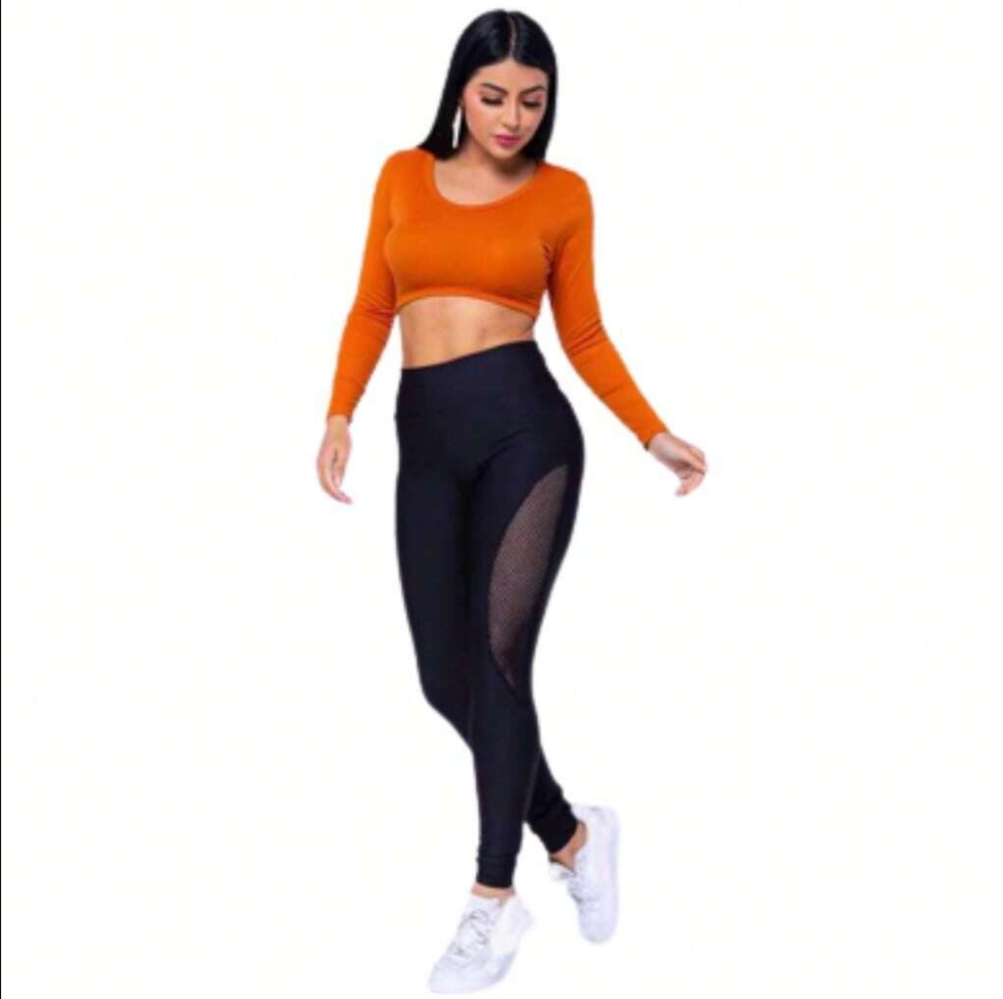 Legging Mesh Active Black