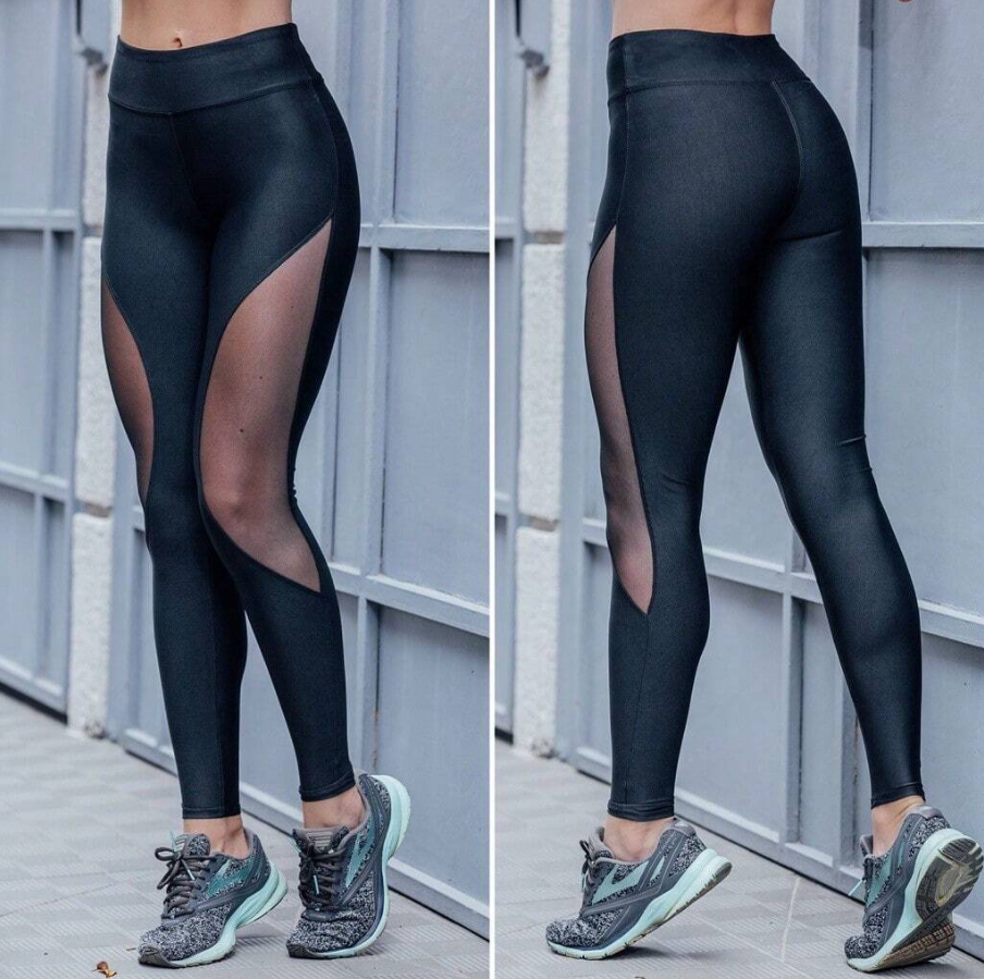 Legging Mesh Active Black