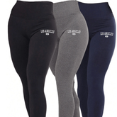 Kit 3 Leggings Los Angeles Premium