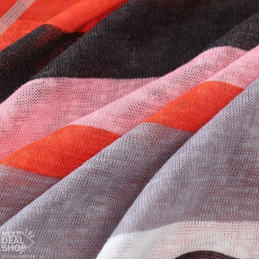 Casaco Feminino Tricot Listrado - Montzel Collection 