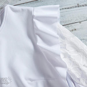 Blusa Feminina Babados Floral - Montzel Collection 